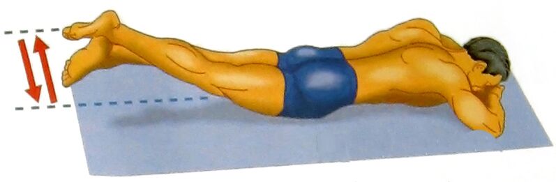 Gücü artırmak için makas egzersizi yapın